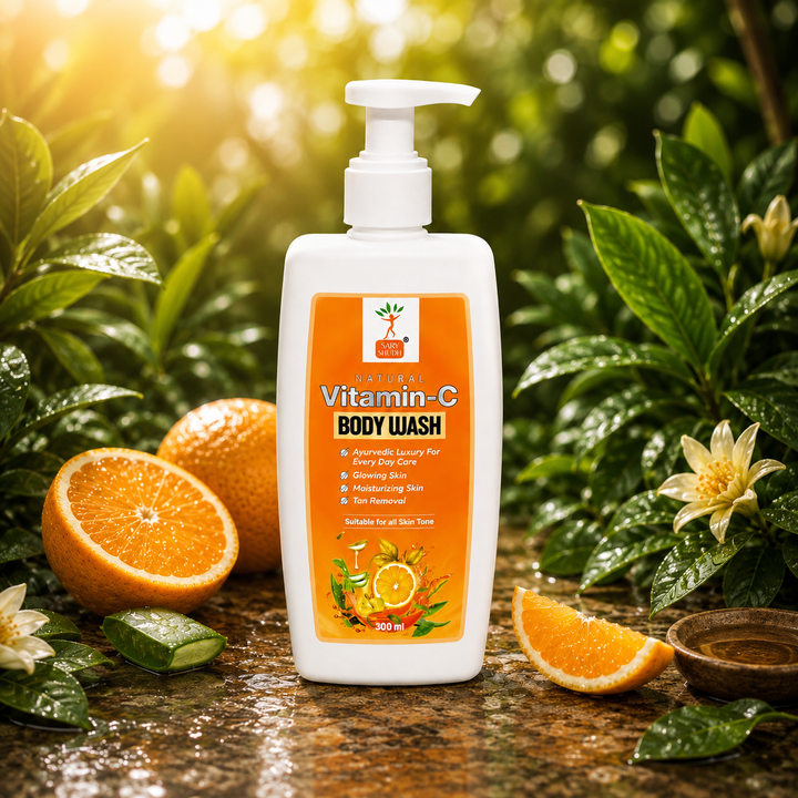 GENTLY CLEANSES & REFRESHES THE SKIN, SUPPORTS BRIGHTER & GLOWING-LOOKING SKIN | SARVSHUDH VITAMIN-C BODY WASH - SARV SHUDH TRIMEX PRIVATE LIMITED
