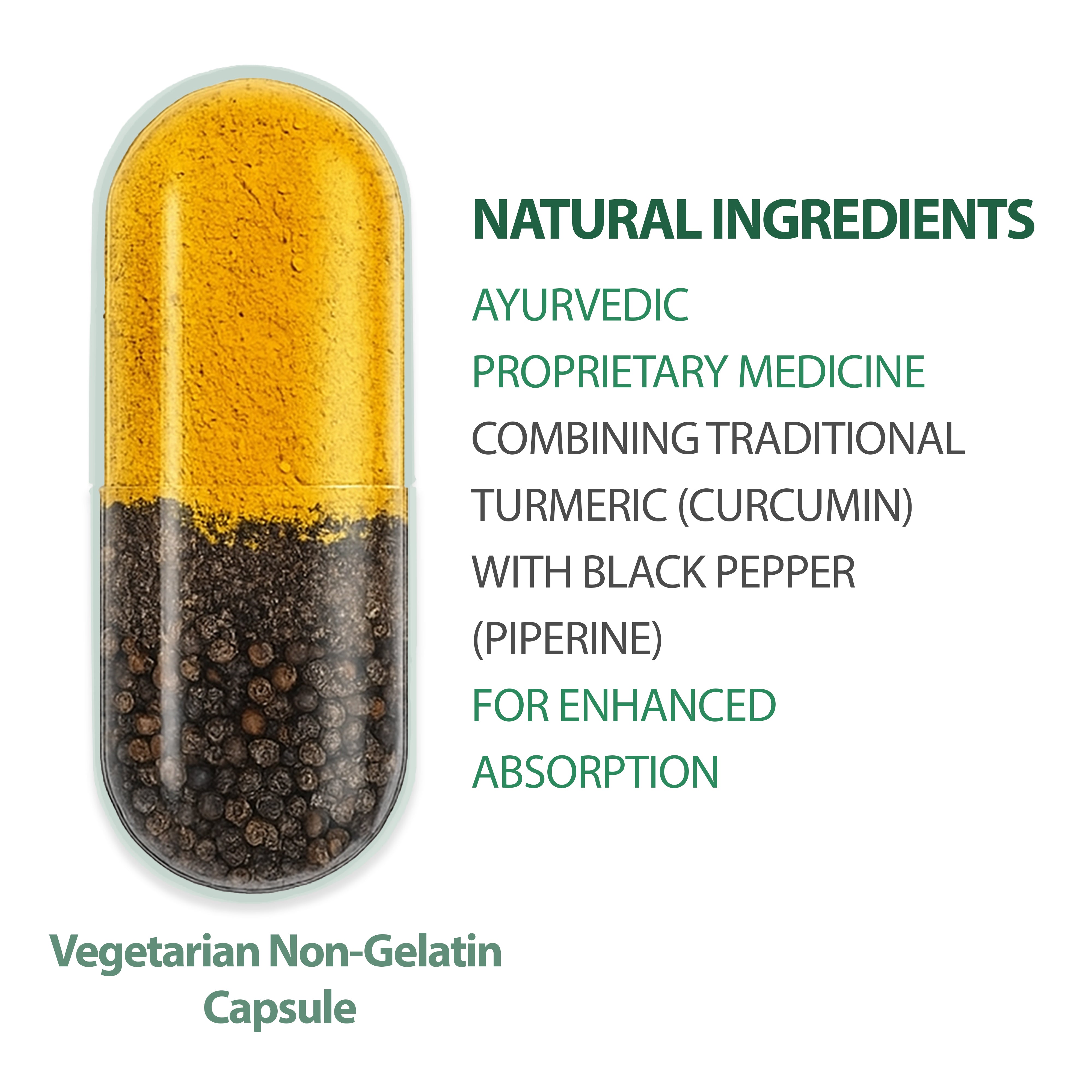 TURMERIC CURCUMIN FOR IMMUNITY | 50% off Pack of 2 - SARV SHUDH TRIMEX PRIVATE LIMITED