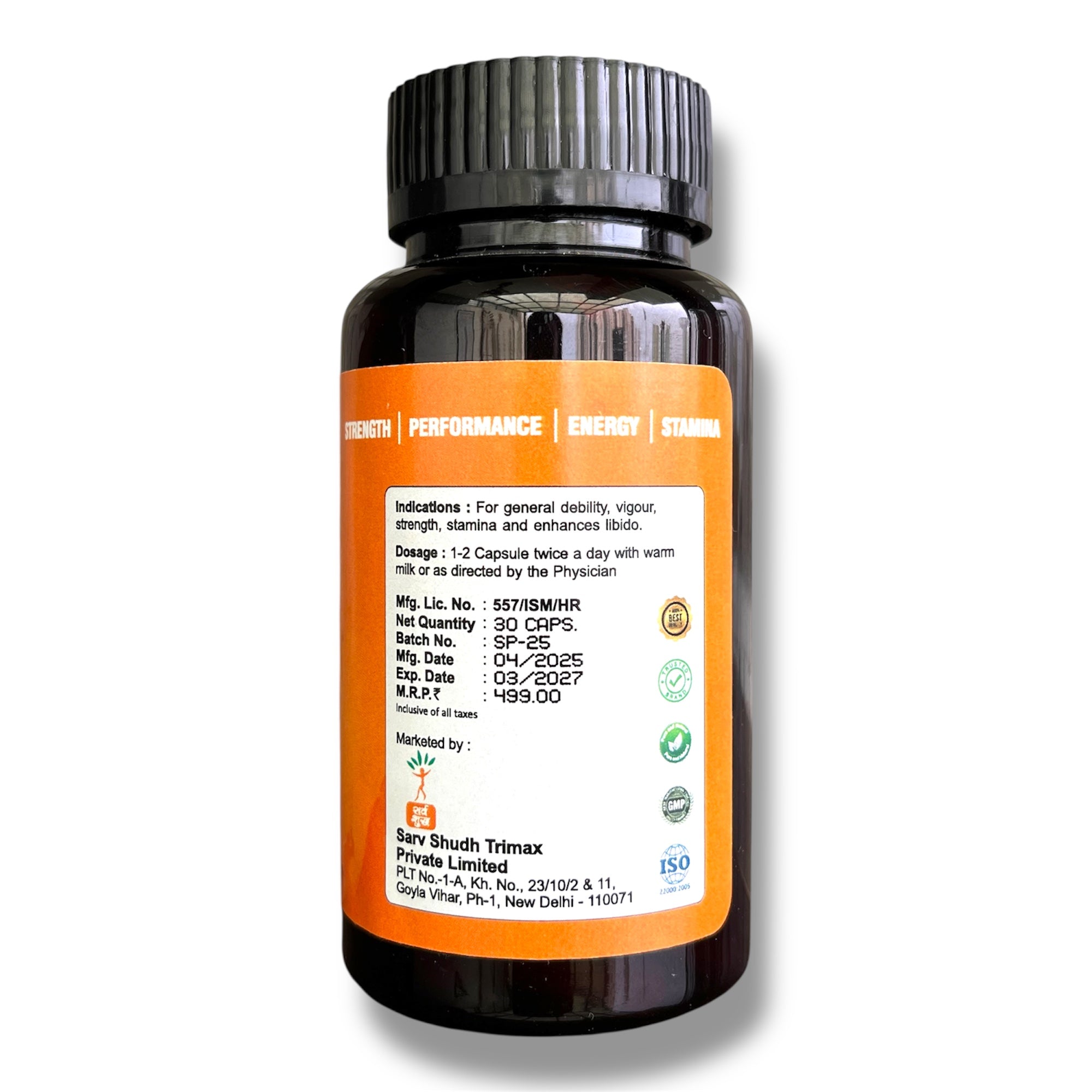 FOR ENERGY & STRENGTH | 50% off Pack of 2 - SARV SHUDH TRIMEX PRIVATE LIMITED