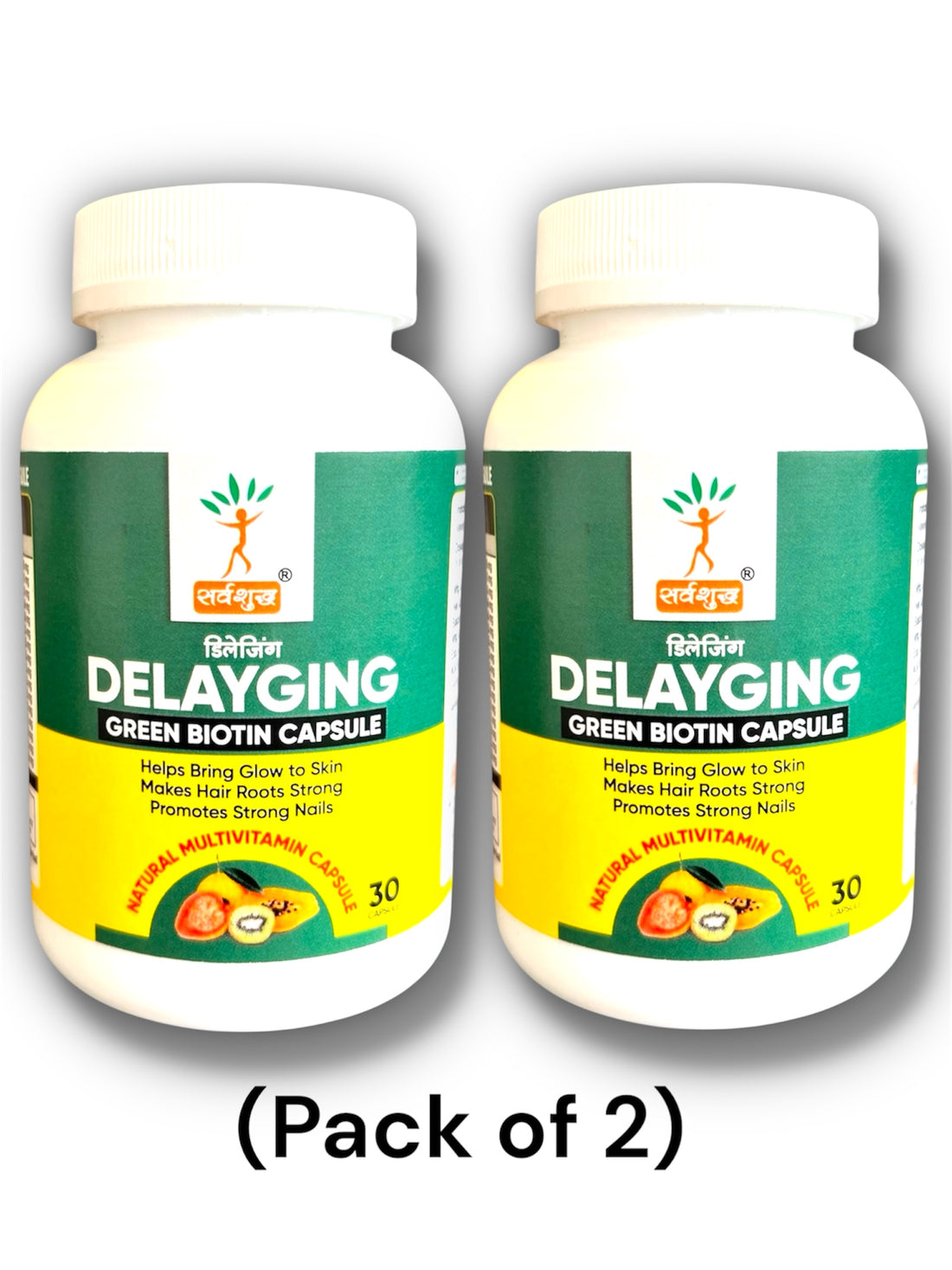 DELAYGING GREEN BIOTIN CAPSULE