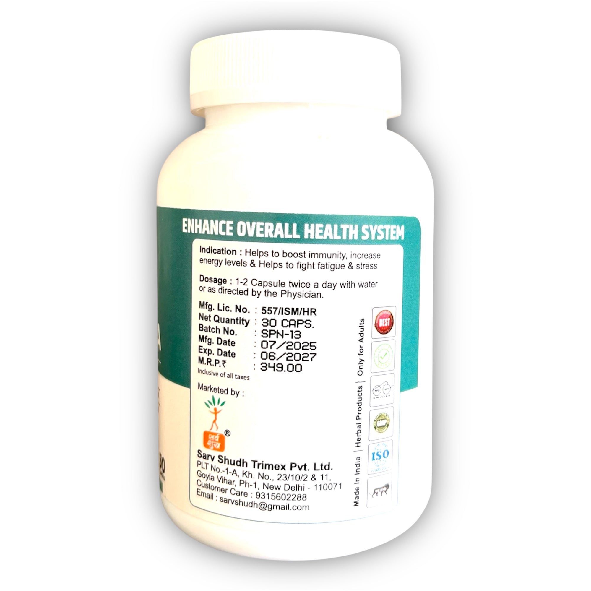 FOR ENERGY & DETOX | 50% off Pack of 2 - SARV SHUDH TRIMEX PRIVATE LIMITED