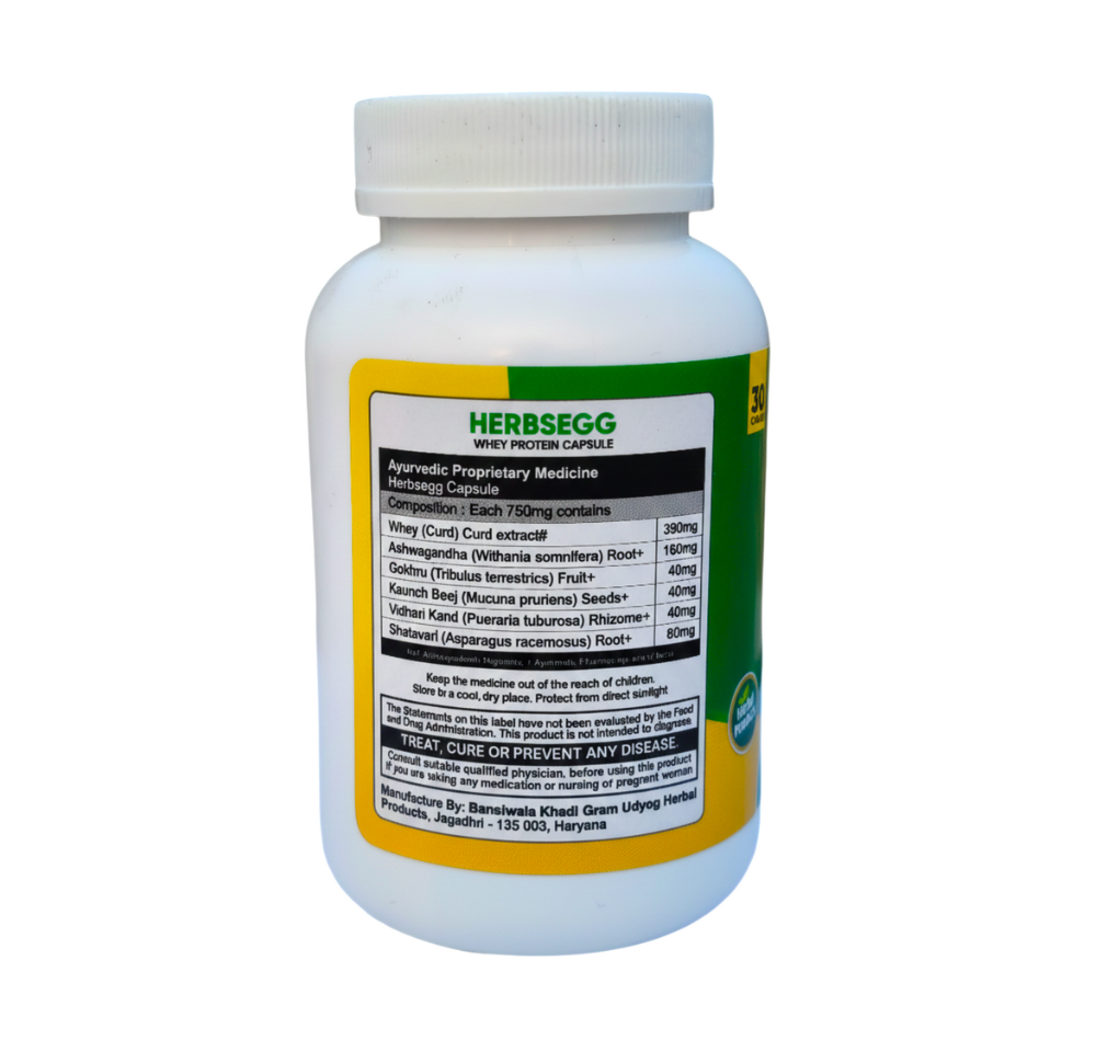 Veg Whey Protein Capsules | Free Shipping on Pack of 2